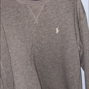 Grey polo pullover women’s